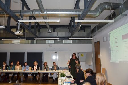 Begrüßung durch die gastgebende Universität für Bodenkultur verteten durch Christina Paulus und Andrea Handsteiner