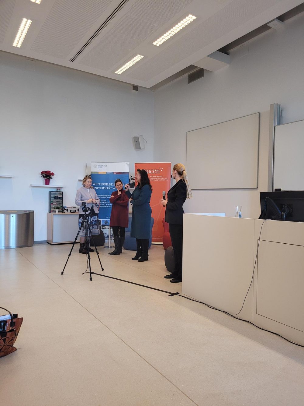 Abschließende Worte der Universität Wien und Daniela Werndl